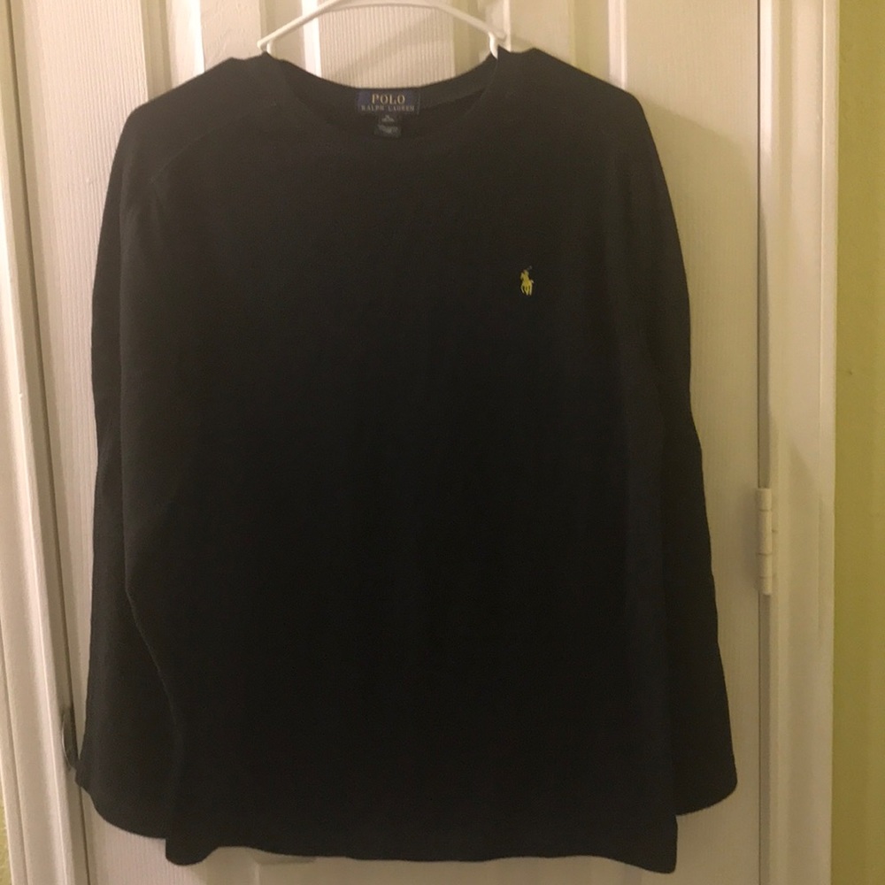 Polo long sleeve thermal shirt